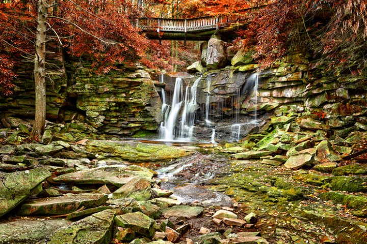 West Virginia's Elakala Falls Is One Of The Most Breathtaking Waterfalls In America