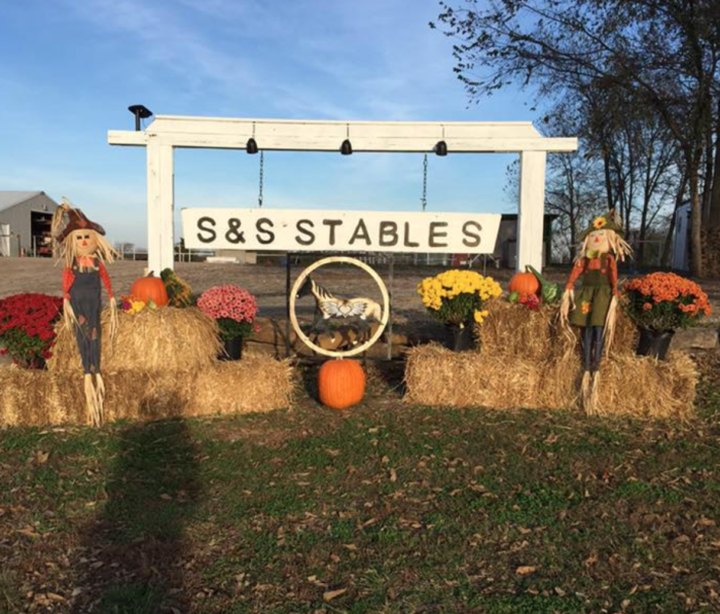 Take A Fall Foliage Trail Ride On Horseback At S & S Stables, LLC In Kansas