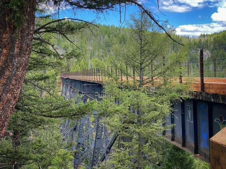 Follow This Abandoned Railroad Trail For One Of The Most Unique Hikes In Montana
