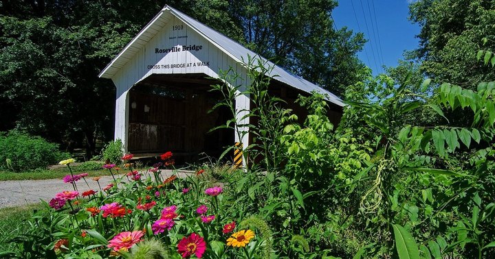Spend The Day Exploring These Five Charming Covered Bridges In Indiana