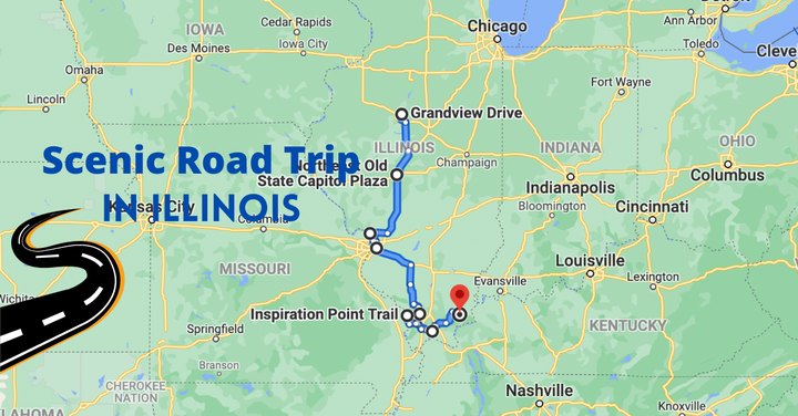 This 418-Mile Road Trip Leads To Some Of The Most Scenic Parts Of Illinois, No Matter What Time Of Year It Is