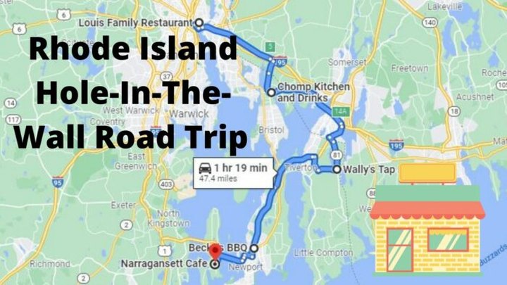 The Most Delicious Rhode Island Road Trip Takes You To 5 Hole-In-The-Wall American Restaurants