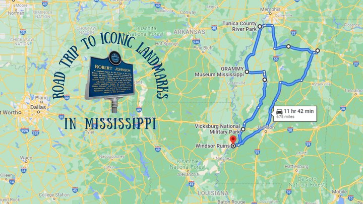 This Epic Road Trip Leads To 7 Iconic Landmarks In Mississippi