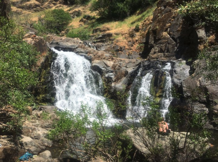 This 1.4-Mile Trail In Northern California Leads You To A Beautiful Double Waterfall