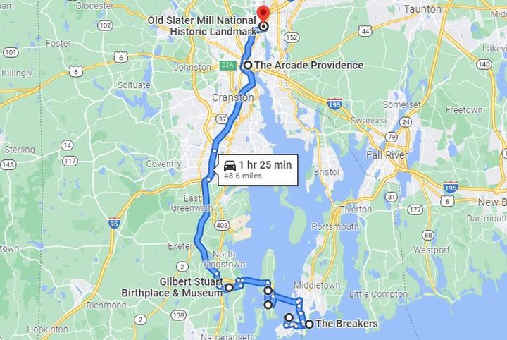 This Epic Road Trip Leads To 7 Iconic Landmarks In Rhode Island