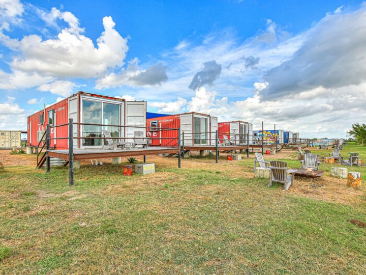 This Quirky Hotel In Texas Is Made Entirely Out Of Recycled Shipping Containers