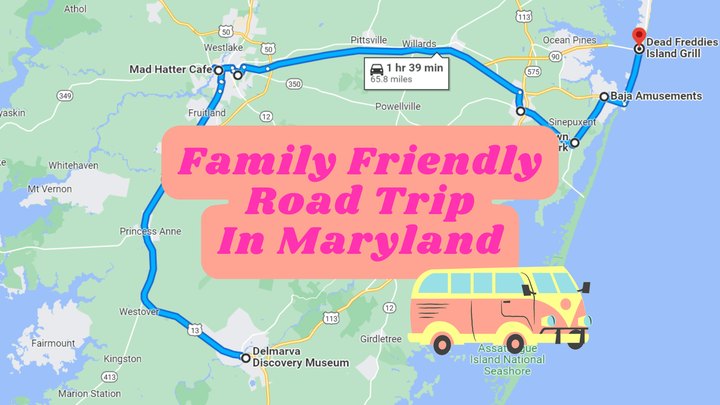 This Family Friendly Road Trip In Maryland Leads To Whimsical Attractions, Themed Restaurants, And More
