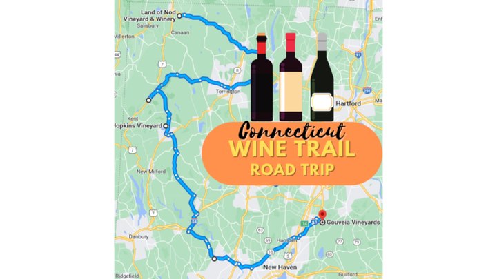 The 3-Hour Road Trip Around Connecticut's Wine Trail Is A Glorious Spring Adventure