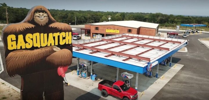The Whole Family Will Love A Trip To Gasquatch, A Bigfoot-Themed Restaurant And Mini-Mart In Oklahoma