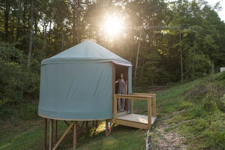 Go Glamping At These 5 Airbnbs In Tennessee With Yurts For An Unforgettable Adventure