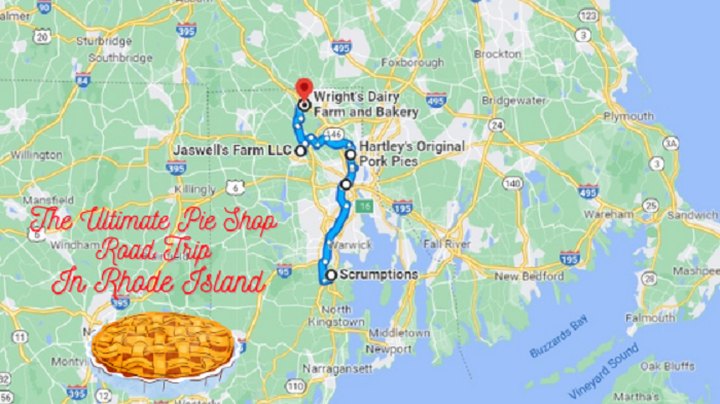 The Ultimate Pie Shop Road Trip In Rhode Island Is As Charming As It Is Sweet