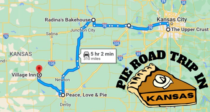 The Ultimate Pie Shop Road Trip In Kansas Is As Charming As It Is Sweet