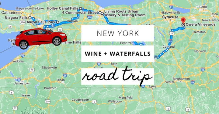 Explore New York's Best Waterfalls And Wineries On This Multi-Day Road Trip