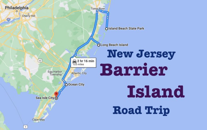 Spend Two Days On Four Barrier Islands On This Weekend Road Trip In New Jersey