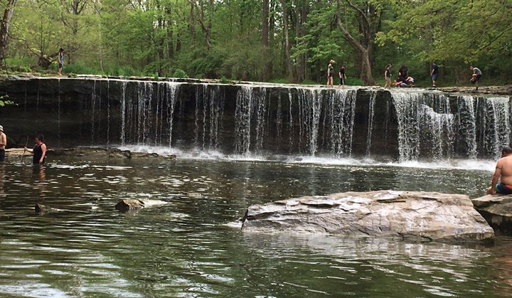 You'll Want To Spend The Entire Day At The Gorgeous Natural Pool In Indiana's Bartholomew County Park