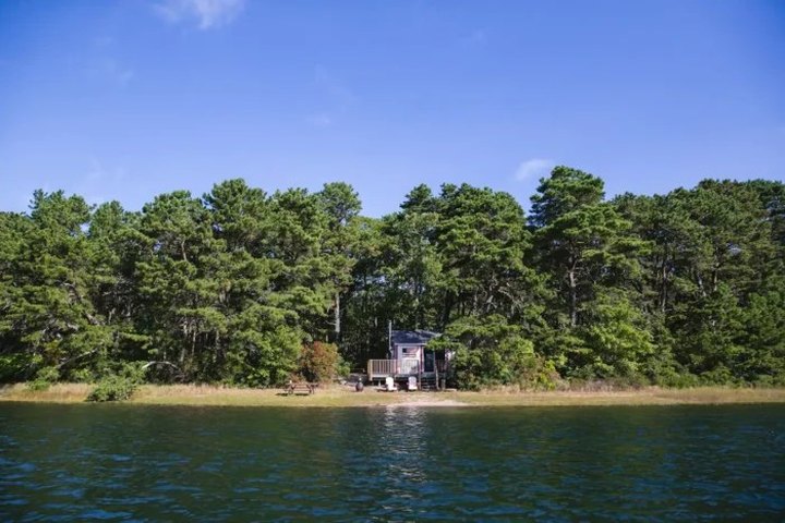 There's No Reason To Leave This Unique Airbnb In Massachusetts, Complete With Its Own Private Beach