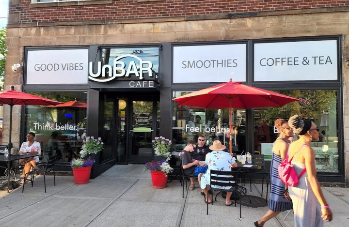 The Coolest Cafe In Cleveland, UnBar Cafe, Is The Perfect Spot To Grab A Drink On A Hot Day