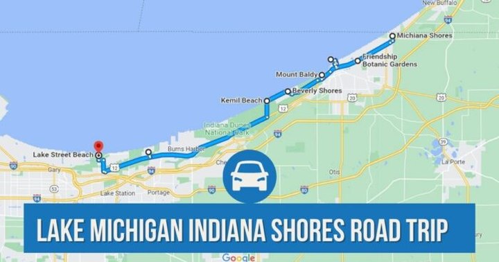 Take This Road Trip To The Most Charming Lake Michigan Spots In Indiana