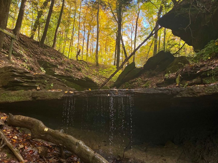 A Short But Beautiful Hike, Shades State Park Loop 2 Leads To A Little-Known Waterfall In Indiana