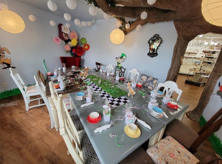 Attic Secrets Is A Dreamy Alice In Wonderland Themed Tea Room In Washington