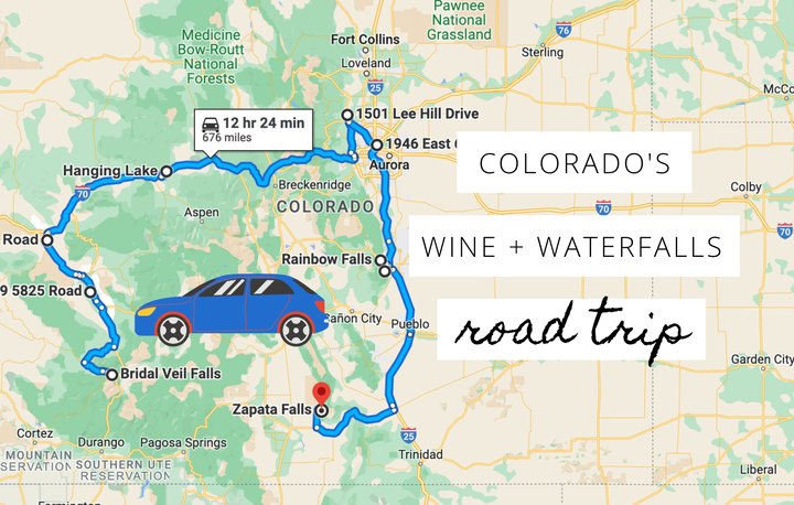 Explore Colorado's Best Waterfalls And Wineries On This Multi-Day Road Trip