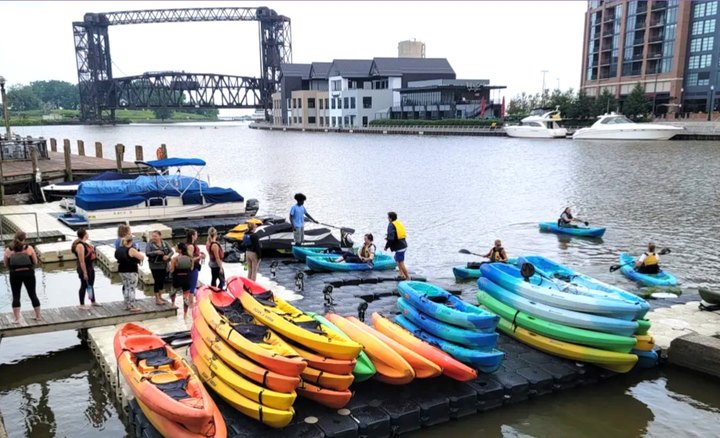 Grab Some Pub Grub, Listen To Live Music, And Rent A Kayak At This Awesome Spot In Cleveland
