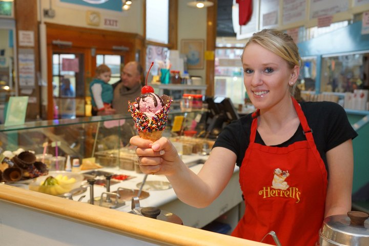 Herrell's Is A Quintessential Ice Cream Shop In Massachusetts That Will Take You Back To The Good Old Days