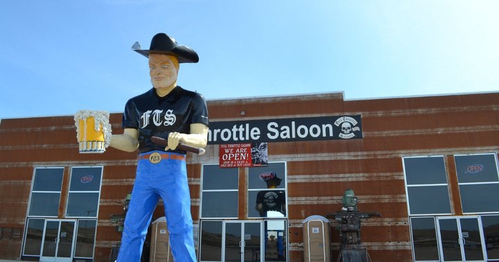 Full Throttle Saloon Claims To Be The World's Largest Biker Bar In South Dakota