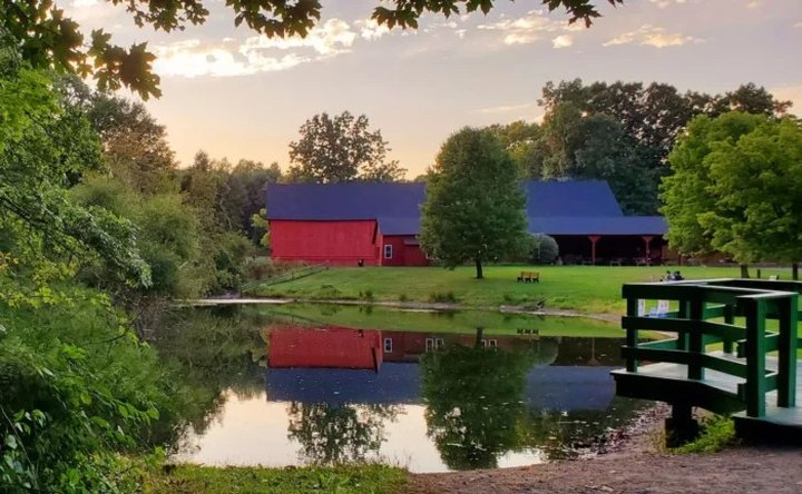 The Breathtaking Park In Connecticut Where You Can Play With Farm Animals