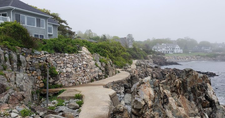 The York Harbor Cliff Walk Is An Otherworldly Destination Near The Maine Border