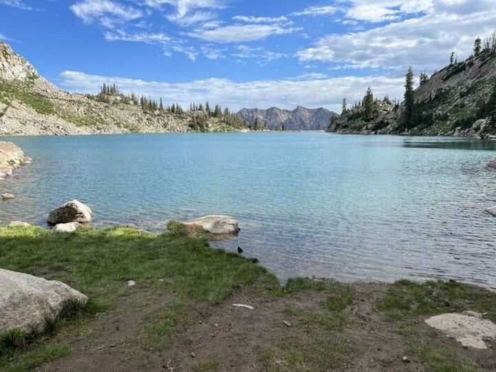 White Pine Lake Is A Mountain Lake In Utah Where The Water Is A Mesmerizing Blue