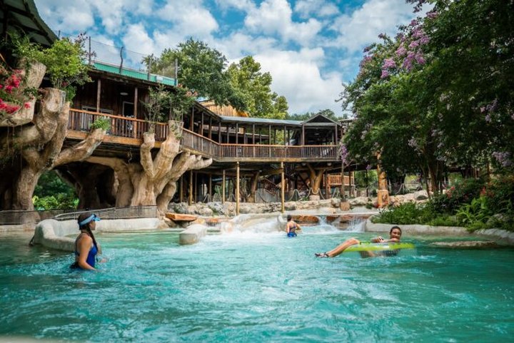 Splash The Day Away, Then Sleep In A Treehouse At This Waterpark Resort In Texas