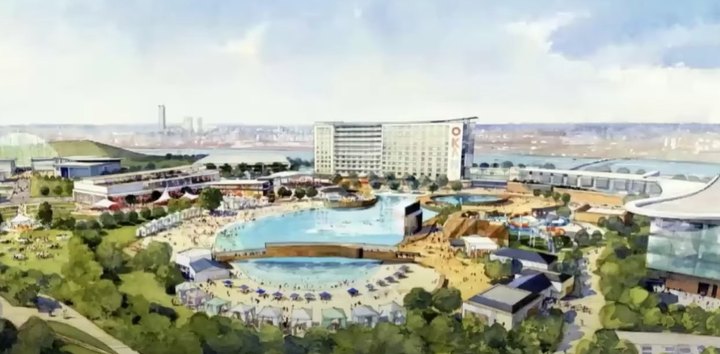 Mark Your Calendars, As This Gigantic Resort, Sandy Beach, Lagoon, And Waterpark Is Coming Soon To Oklahoma