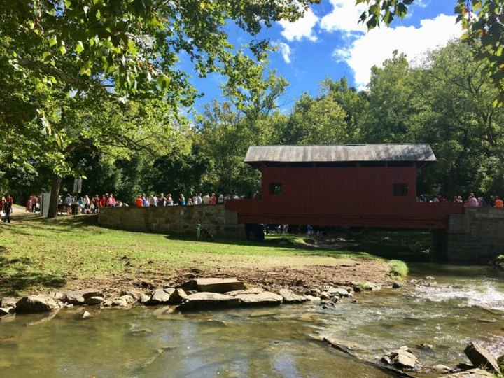 If There's One Fall Festival You Attend In Pennsylvania, Make It The Washington & Greene Counties Covered Bridge Festival