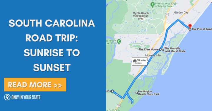 This Epic One-Day Road Trip Across South Carolina Is Full Of Adventures From Sunrise To Sunset