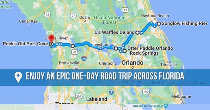 This Epic One-Day Road Trip Across Florida Is Full Of Adventures From Sunrise To Sunset