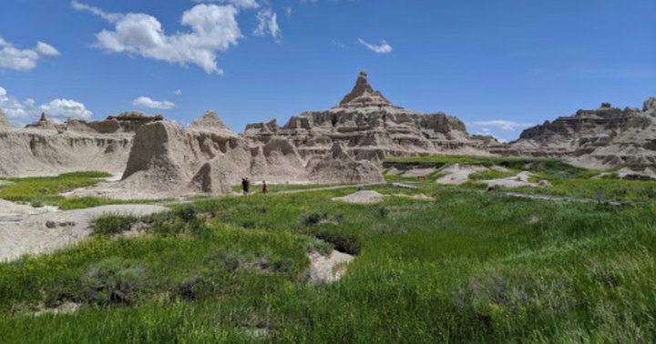 Walk Through 244,000 Acres Of Rock Formations At South Dakota's Badlands National Park