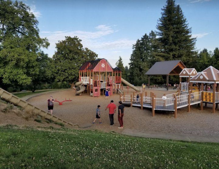 This Barn And Farm-Themed Playground In Oregon Is The Stuff Of Childhood Dreams