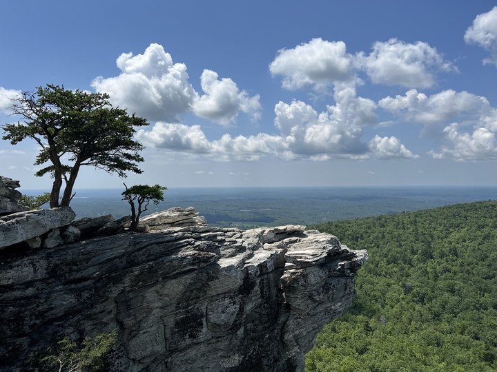 Hike To Hanging Rock, Then Reward Yourself With A Float Trip On The Dan River In North Carolina
