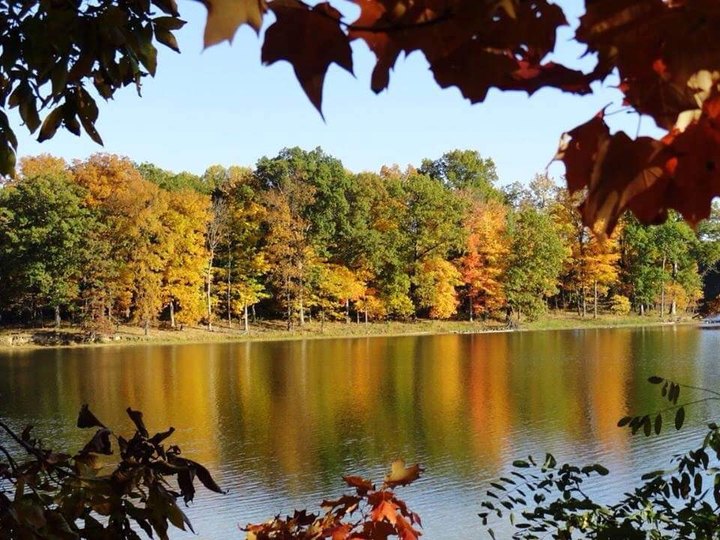 Some Of The Best Fall Color In All Of Indiana Can Be Found At This State Park