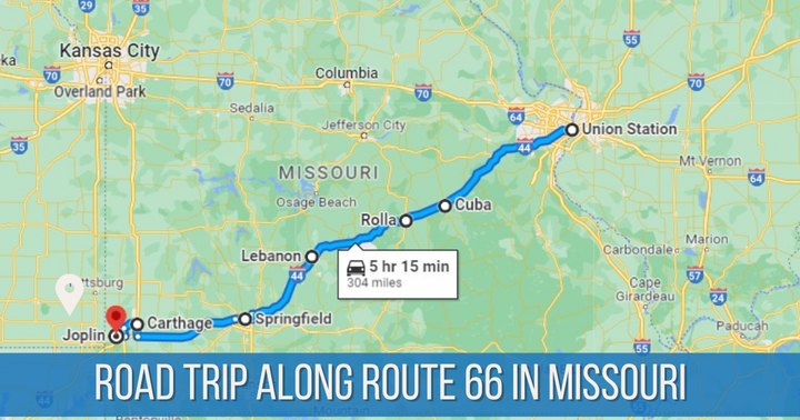 Take This Road Trip To The Most Charming Route 66 Towns In Missouri