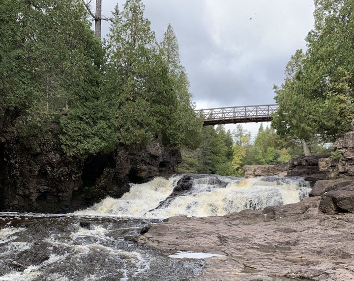 The Minnesota State Park Where You Can Hike Across Two Bridges With Waterfall Views Is A Grand Adventure