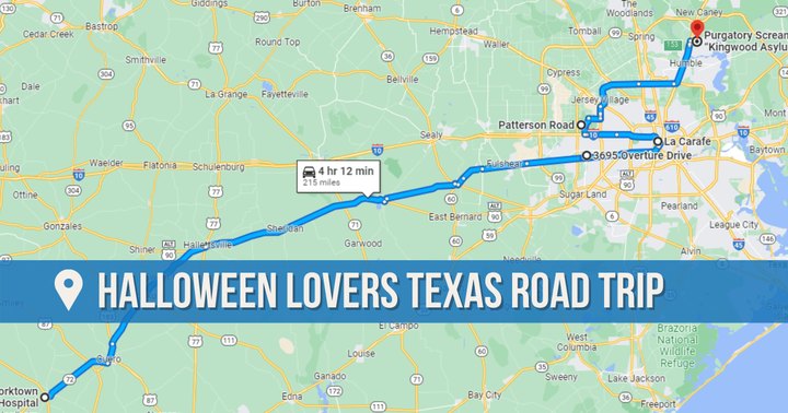 Scare Yourself Silly At A Horror-Themed Restaurant, Haunted House, And More On This Halloween Lover's Road Trip In Texas