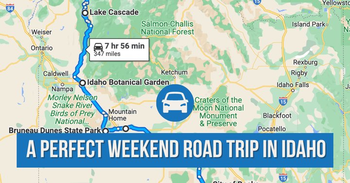 An Awesome Idaho Weekend Road Trip That Takes You Through Perfection