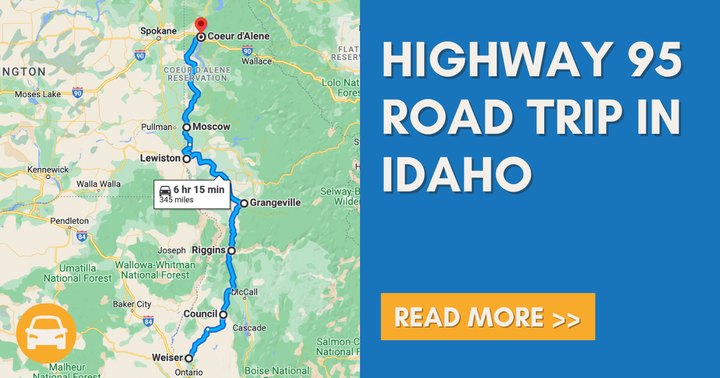 Take This Road Trip To The Most Charming Highway 95 Towns In Idaho