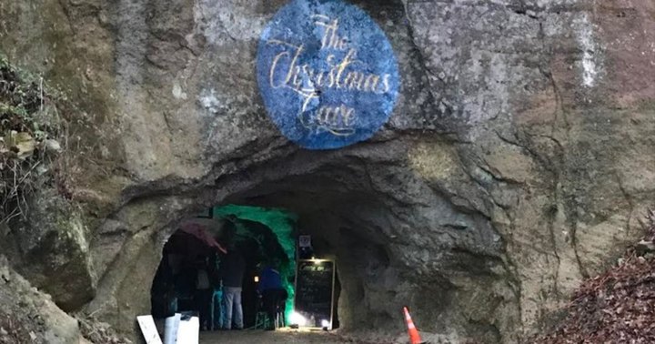 Visit The Christmas Cave At White Gravel Mines, A Unique Christmas Cave In Ohio This Season