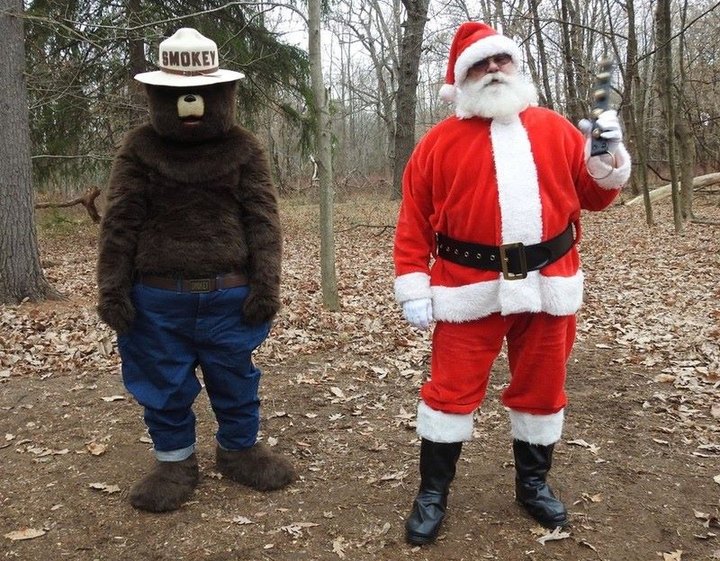 The New Jersey Christmas Celebration Where You Can Visit With An Outdoorsman Santa