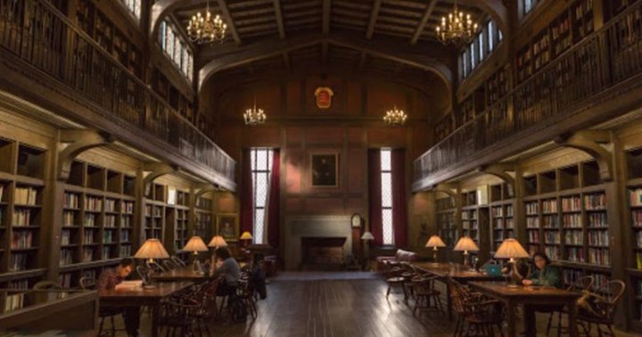 The Beautiful Connecticut Library That Looks Like Something From A Book Lover's Dream