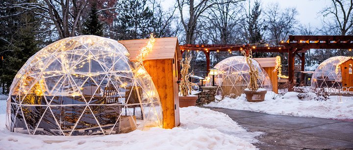 Sip A Hot Drink In A Life-Sized Snow Globe At This Minnesota Resort This Winter