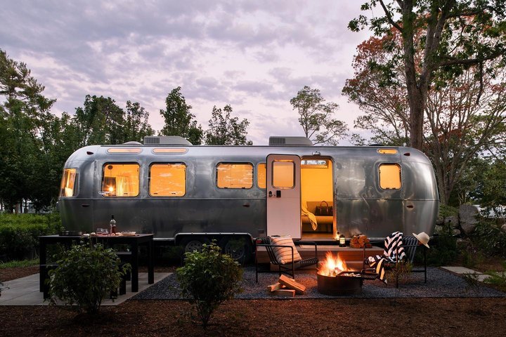 You'll Find A Luxury Glampground At Autocamp In Massachusetts, It's Ideal For Winter Snuggles And Relaxation